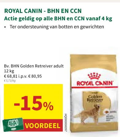 Promotie: BHN EN CCN