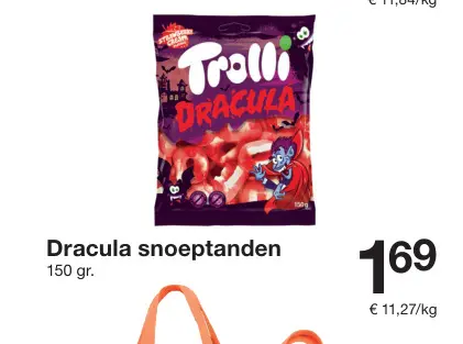 Promotie: Dracula snoeptanden