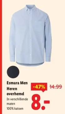 Aanbieding: Heren overhemd