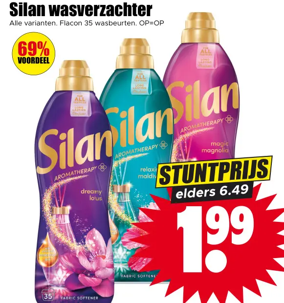 Aanbieding: Silan wasverzachter