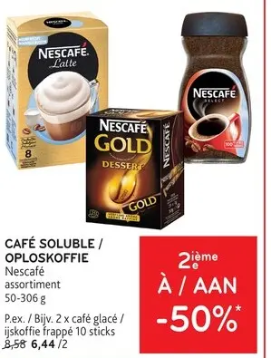 Offre: Café soluble