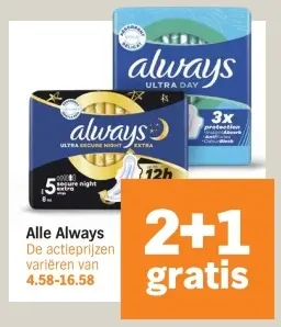 Aanbieding: Alle Always