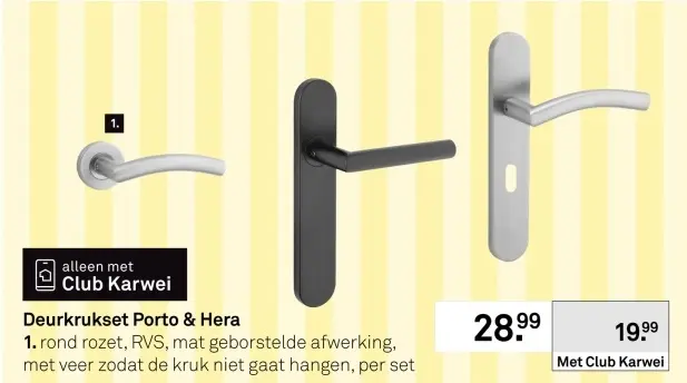Aanbieding: Deurklinken