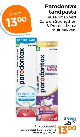 Aanbieding: Parodontax tandpasta