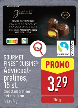 Promotie: Advocaat-pralines