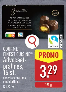 Promotie: Advocaat-pralines