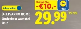 Aanbieding: Onderkast wastafel Oslo