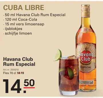 Aanbieding: Havana Club Rum Especial