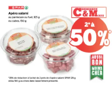 Offre: Apéro salami