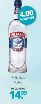Aanbieding: Poliakov Vodka