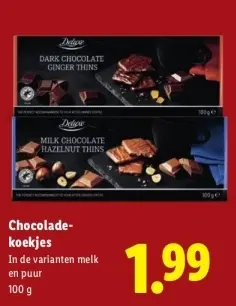 Aanbieding: Chocoladekoekjes
