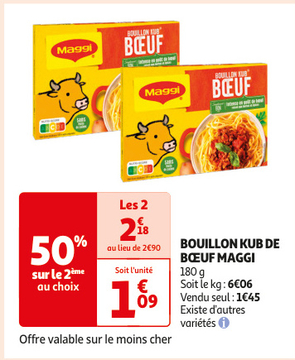 Aanbieding: BOUILLON KUB DE BŒUF