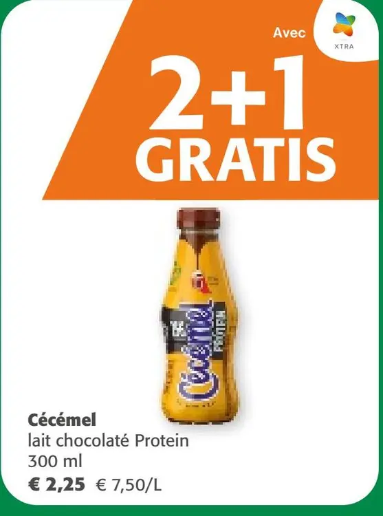 Offre: Cécémel lait chocolaté Protein