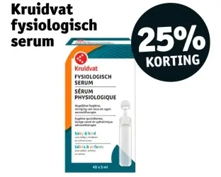 Promotie: Fysiologisch serum
