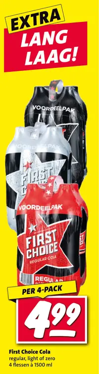 Aanbieding: First Choice Cola