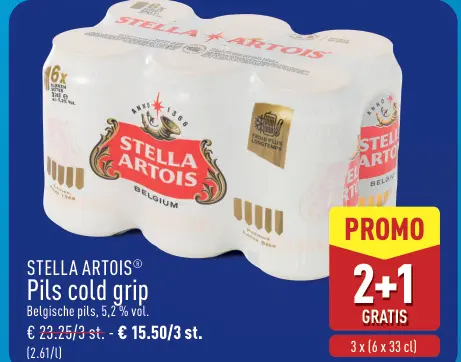 Promotie: Pils cold grip