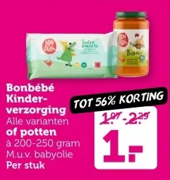 Aanbieding: Bonbébé Kinderverzorging