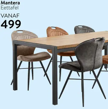 Aanbieding: Mantera Eettafel