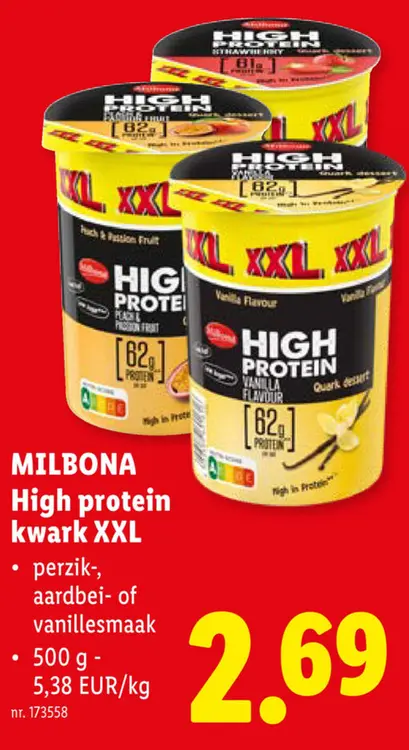 Promotie: High protein kwark XXL