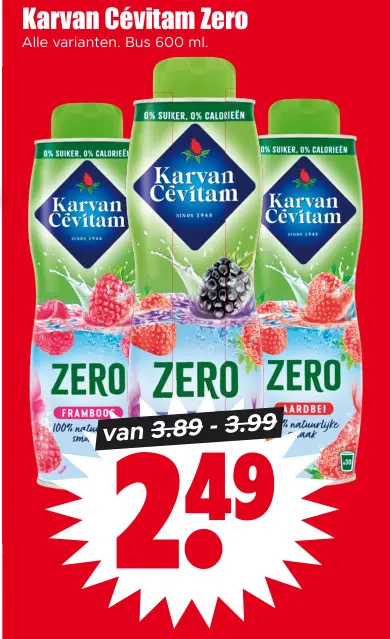 Aanbieding: Karvan Cévitam Zero