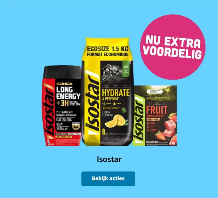 Aanbieding: Isostar sportvoeding