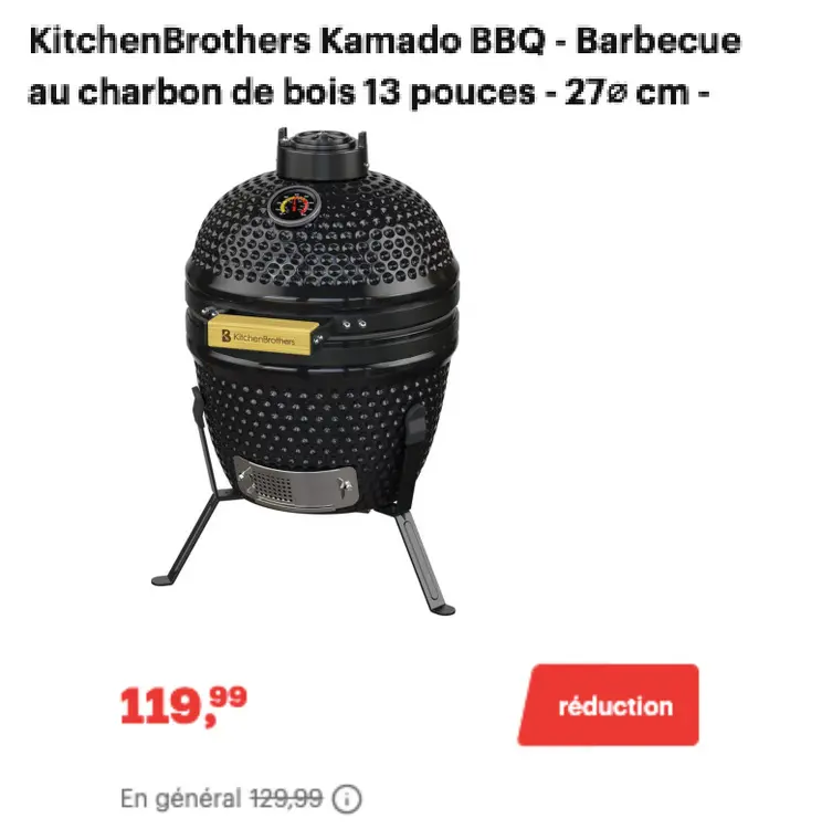 Offre: Kamado BBQ - Barbecue