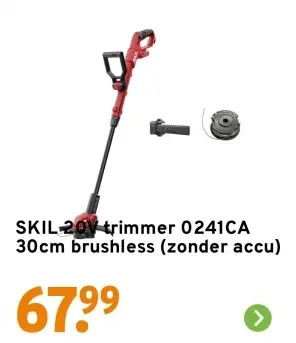 Aanbieding: 20V trimmer 0241CA 30cm brushless