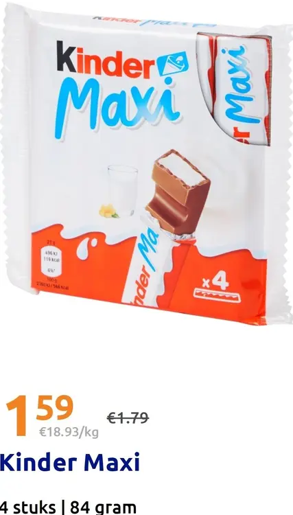 Promotie: Kinder Maxi