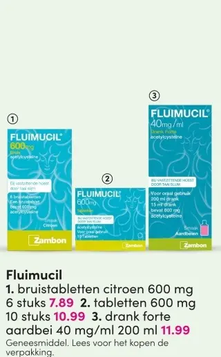 Aanbieding: Fluimucil