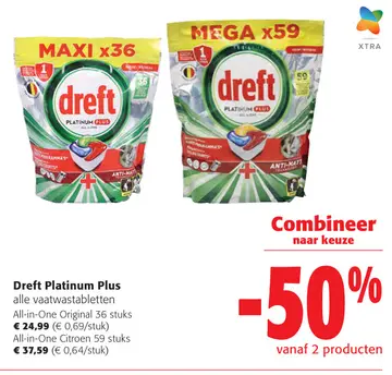 Aanbieding: Dreft Platinum Plus
