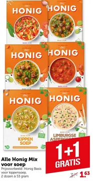 Aanbieding: Alle Honig Mix voor soep