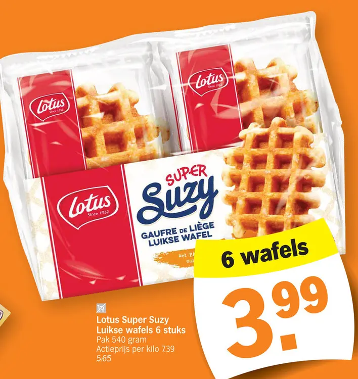 Promotie: Luikse wafels