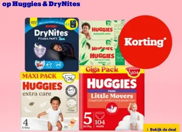 Aanbieding: Huggies & DryNites