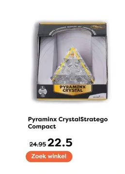 Aanbieding: Pyraminx Crystal Compact