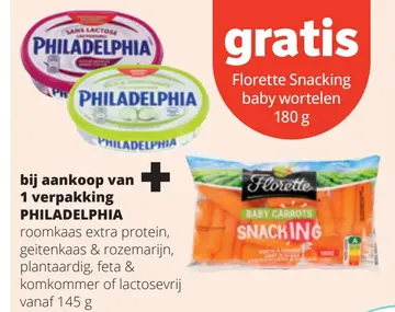 Aanbieding: Florette Snacking baby wortelen