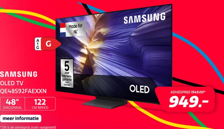 Aanbieding: Samsung 48" OLED S92F (2025)