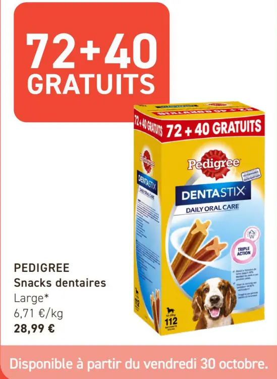 Offre: Snacks dentaires Large