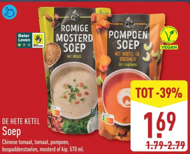 Aanbieding: De Hete Ketel Soep
