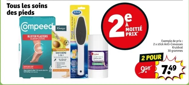 Offre: Tous les soins des pieds