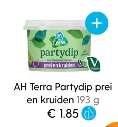 Aanbieding: Terra partydip prei en kruiden