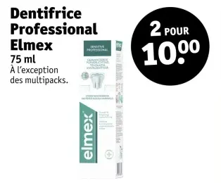 Offre: Dentifrice Professional