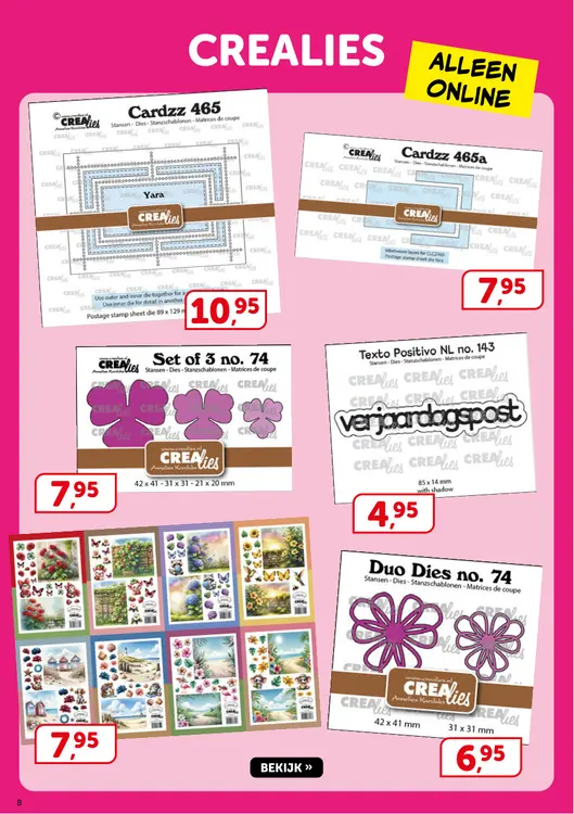 Promotie: Crealies