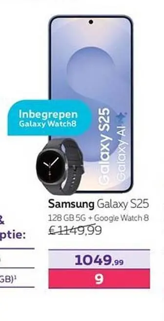 Promotie: Samsung Galaxy S25