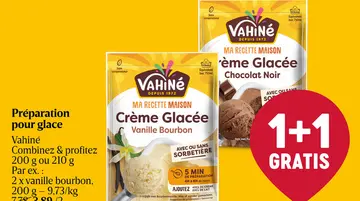 Offre: Préparation pour glace