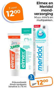 Aanbieding: Elmex en Meridol mondverzorging
