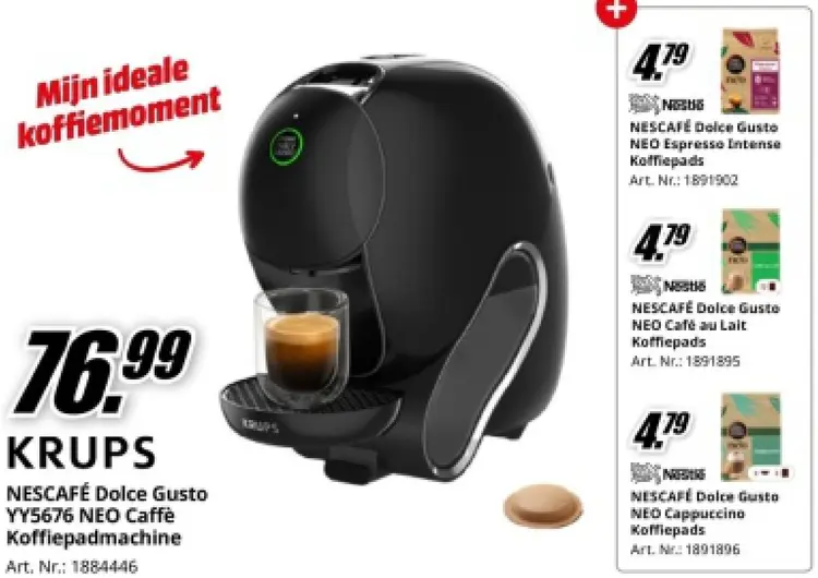 Aanbieding: KRUPS NESCAFÉ Dolce Gusto YY5676 NEO Caffè Ko