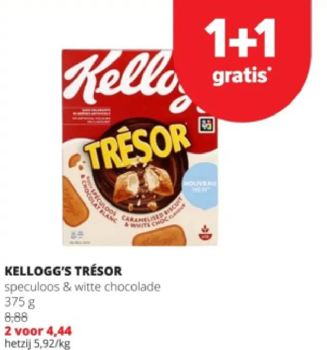 Promotie: Speculoos & witte chocolade
