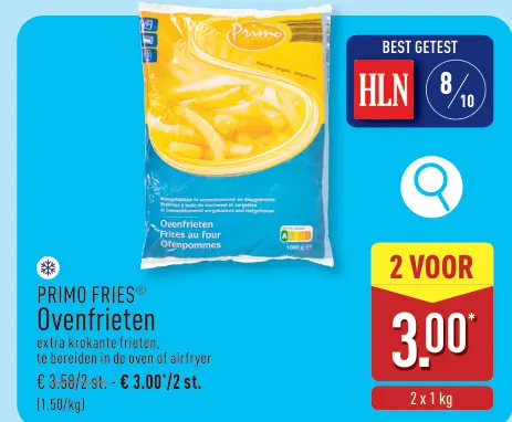 Promotie: Ovenfrieten