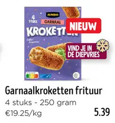 Aanbieding: Garnaalkroketten frituur
