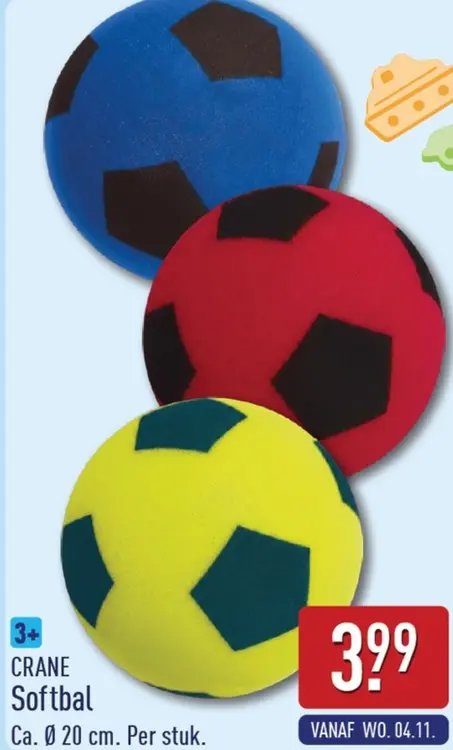 Aanbieding: CRANE Softbal